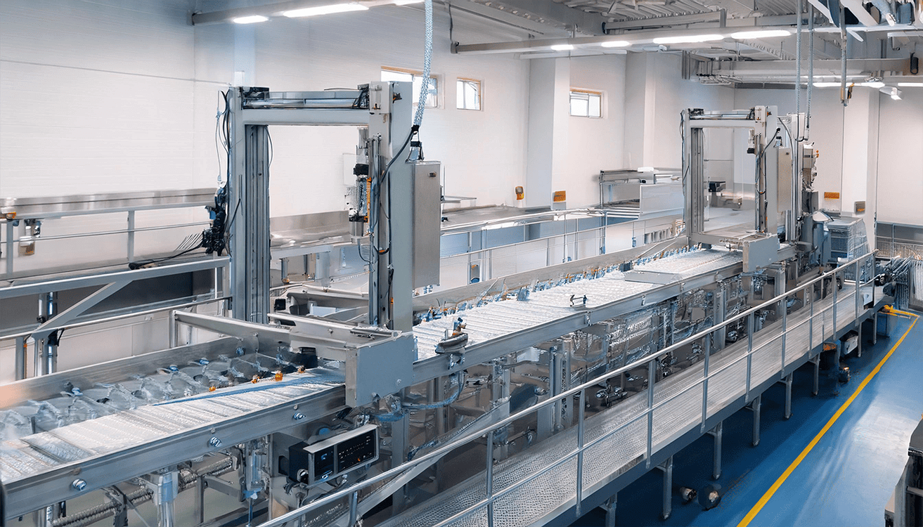 Industrial anodizing and electroplating process line